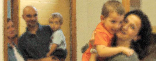 La famiglia e la maestra
